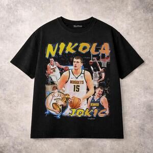 Nikola Jokic T Shirt Denver Nuggets Nba Basketball Mvp Champion Graphic Tee